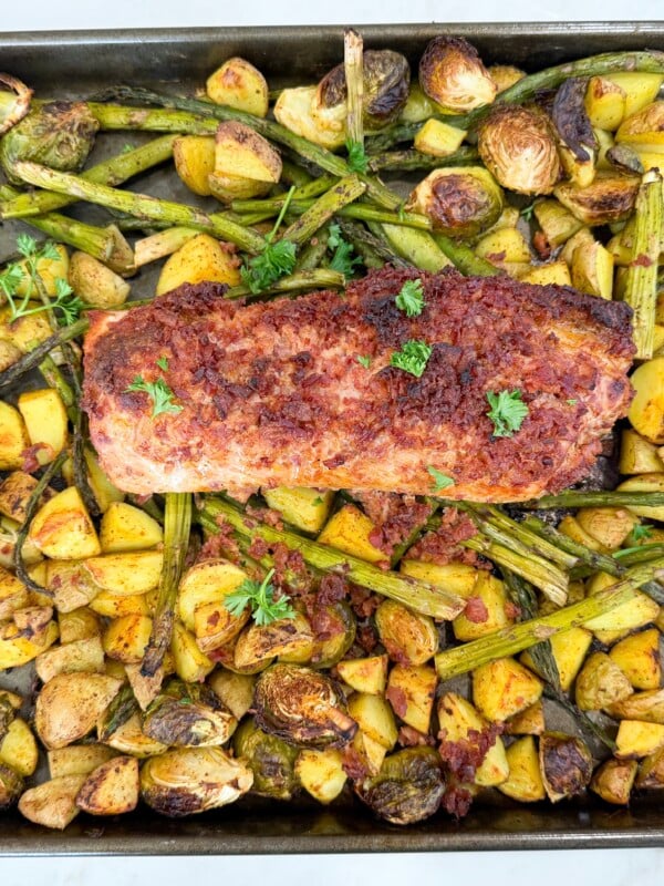 baked sheet pan pork tenderloin