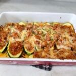 baked turkey zucchini boats