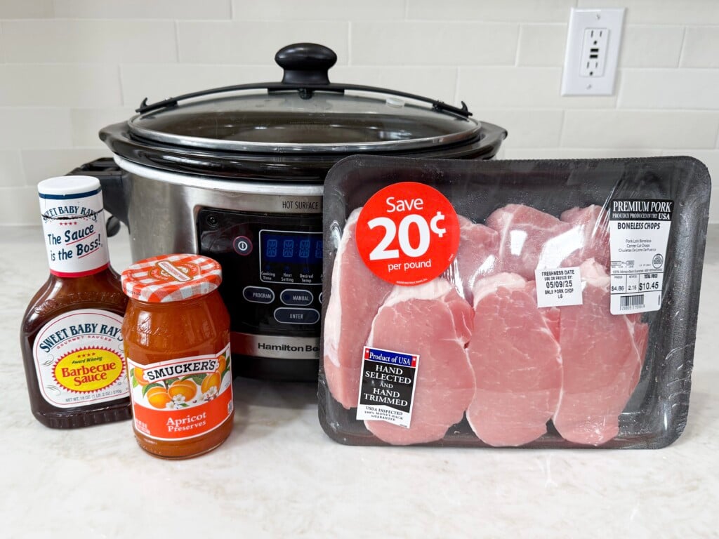 BBQ pork chop ingredients