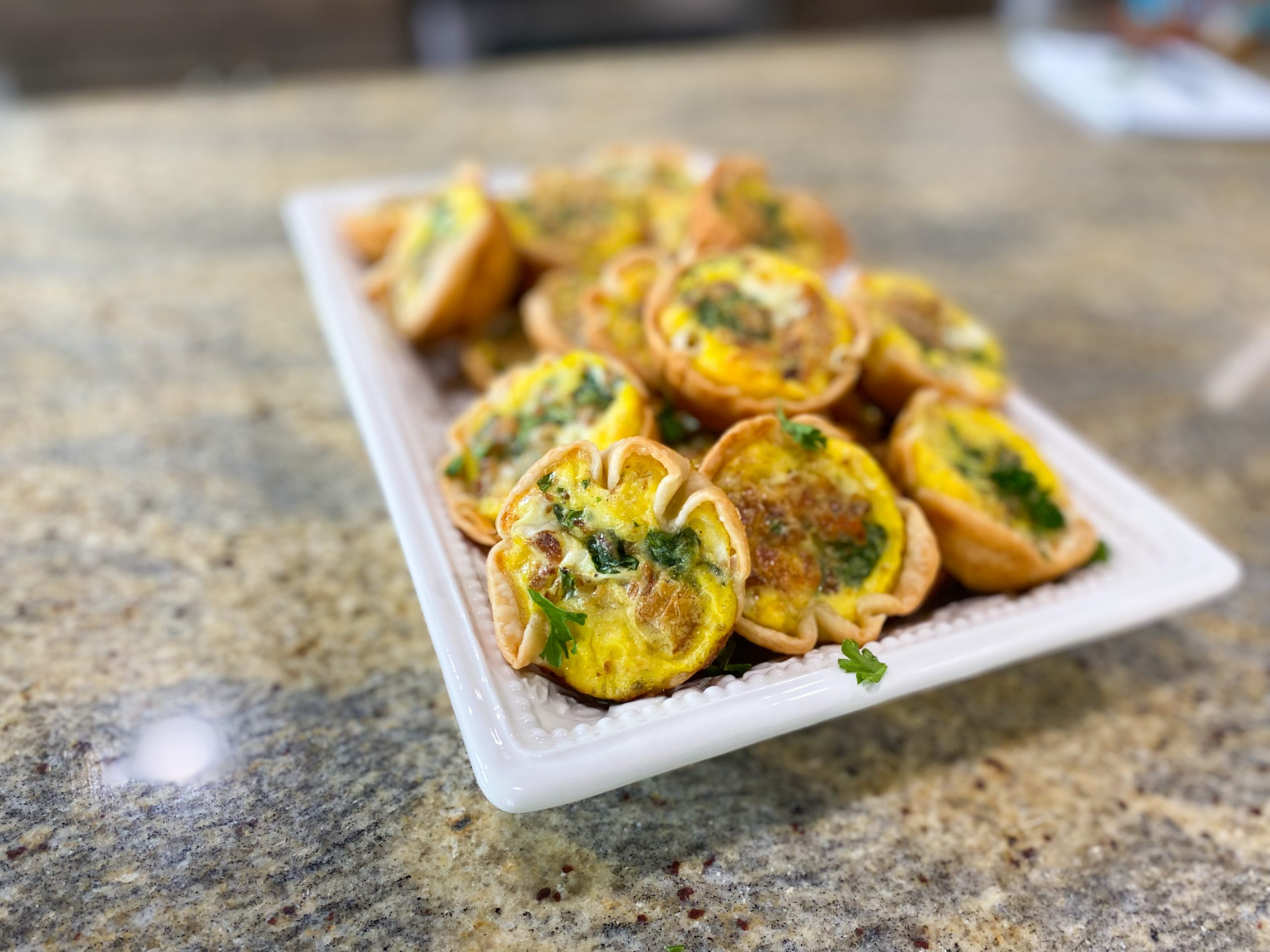 Mini Pie Crust Quiche Bites Julia Pacheco