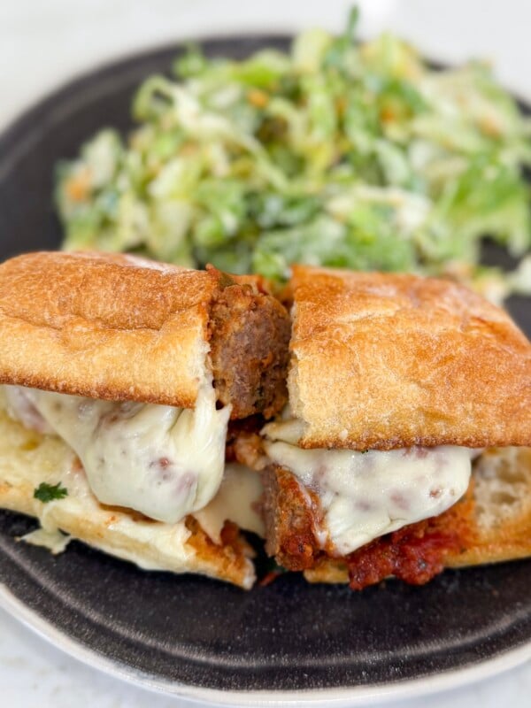 Slow cooker meatball sub