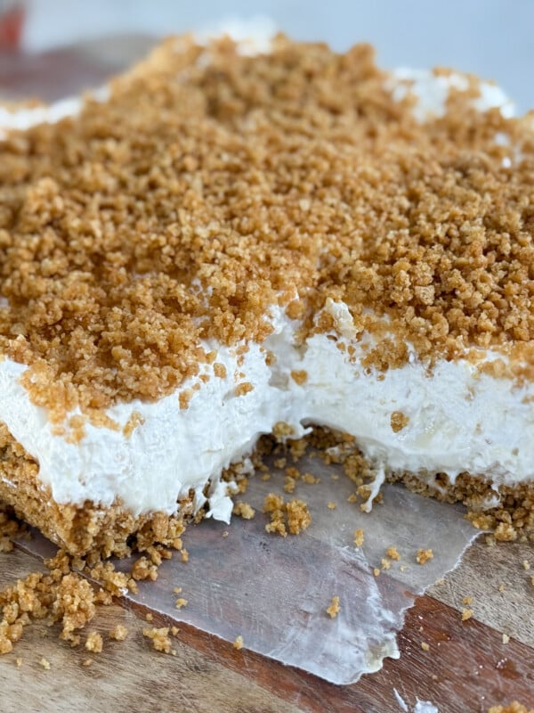 the best no bake pineapple lush dessert