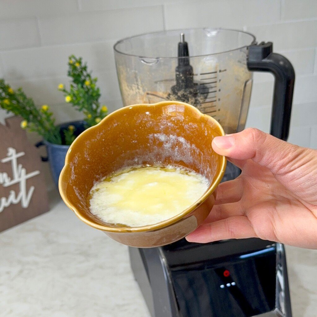 melted butter for crust
