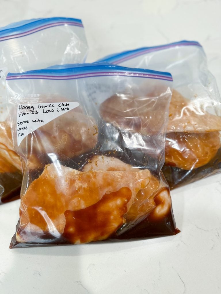 slow cooker honey garlic chicken