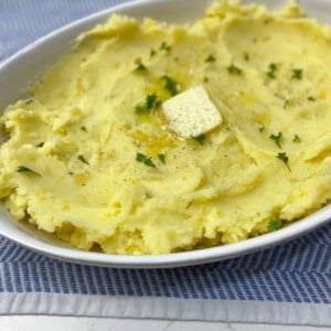 garlic herb mashed potatoes