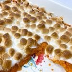 sweet potato casserole with marshmallows