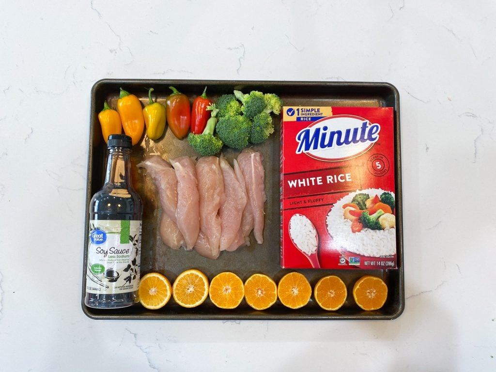 healthy orange chicken