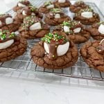 hot cocoa cookies