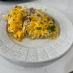 ham casserole with biscuits