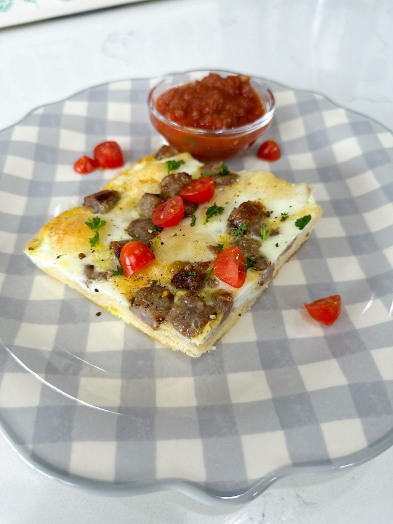 Crescent Roll Sausage Egg Casserole