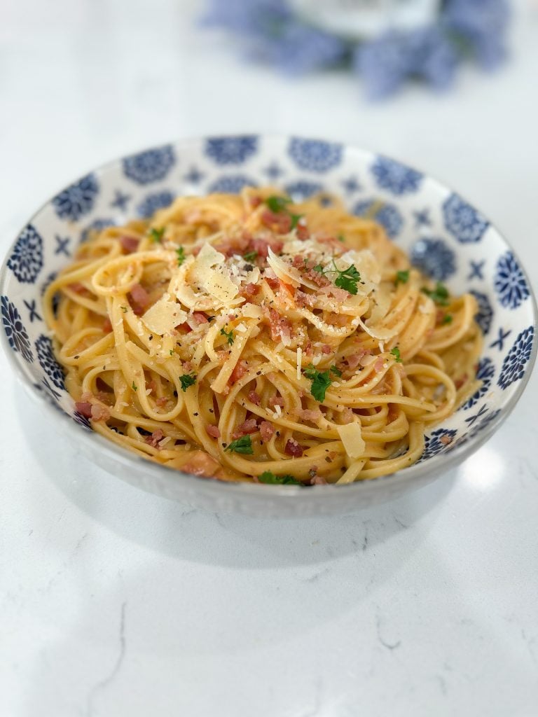 bacon tomato pasta