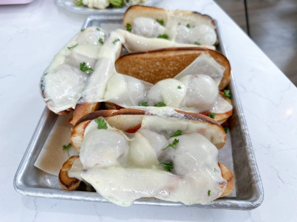 turkey meatball subs