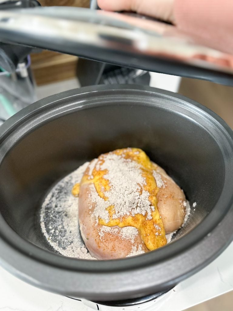 slow cooker chicken and gravy