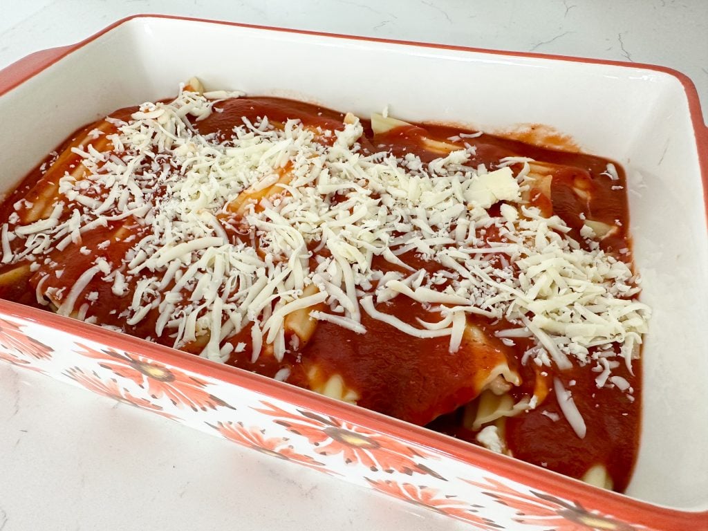 easy cheese manicotti
