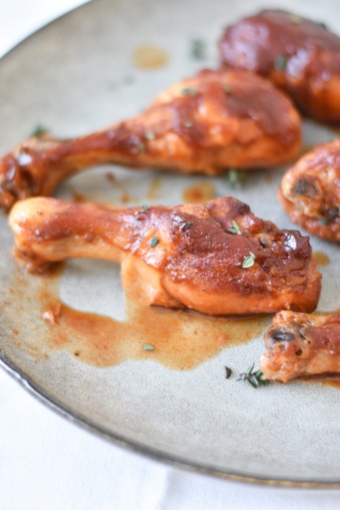 Slow Cooker BBQ Chicken Drumsticks