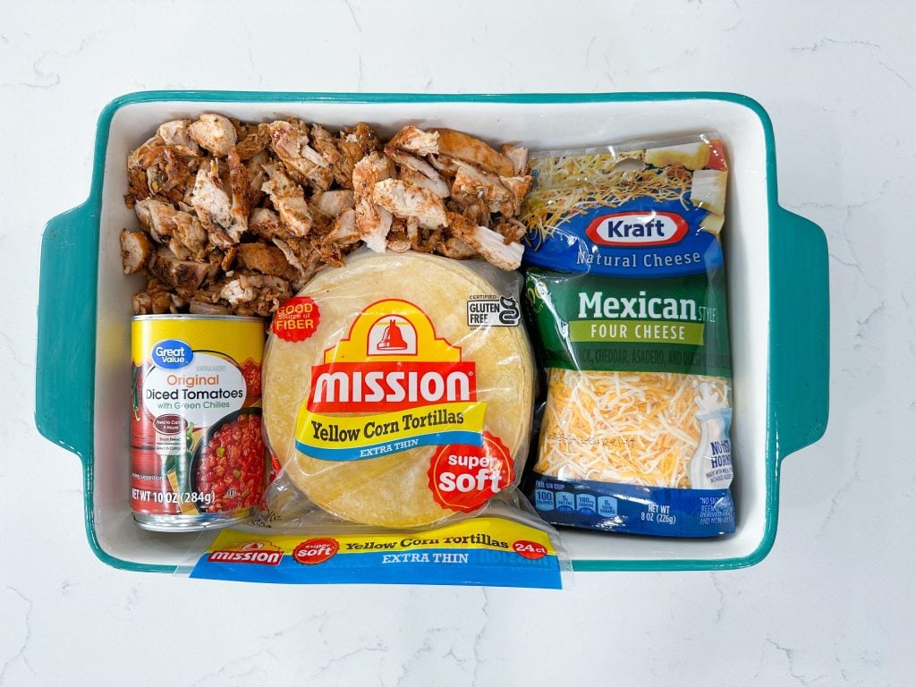 chicken tortilla casserole
