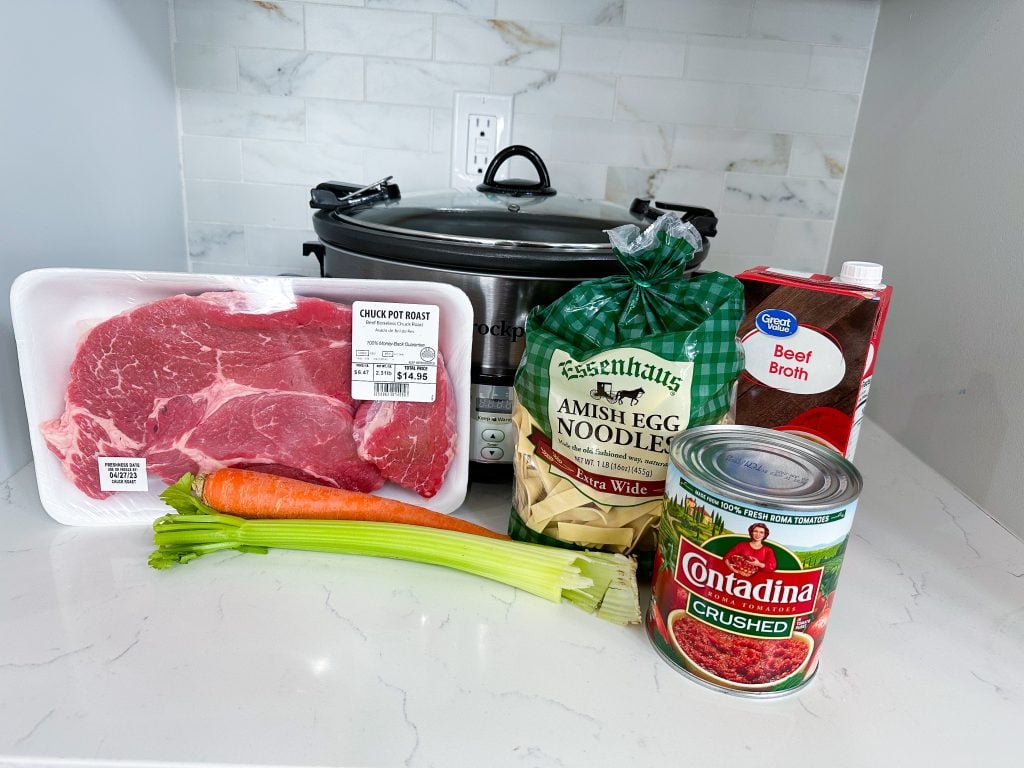 slow cooker beef ragu