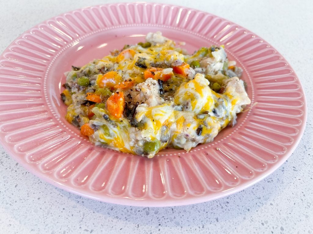 Slow Cooker Chicken and Wild Rice with Vegetables - Julia Pacheco