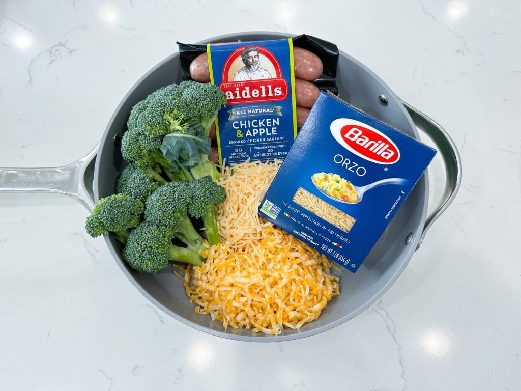 Chicken Sausage Orzo