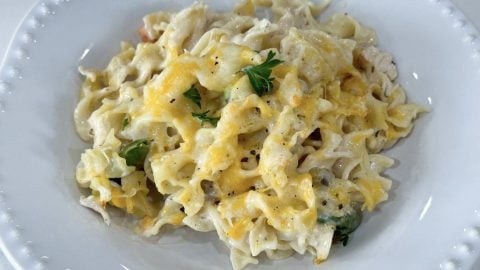 Dump and Go Chicken Noodle Casserole