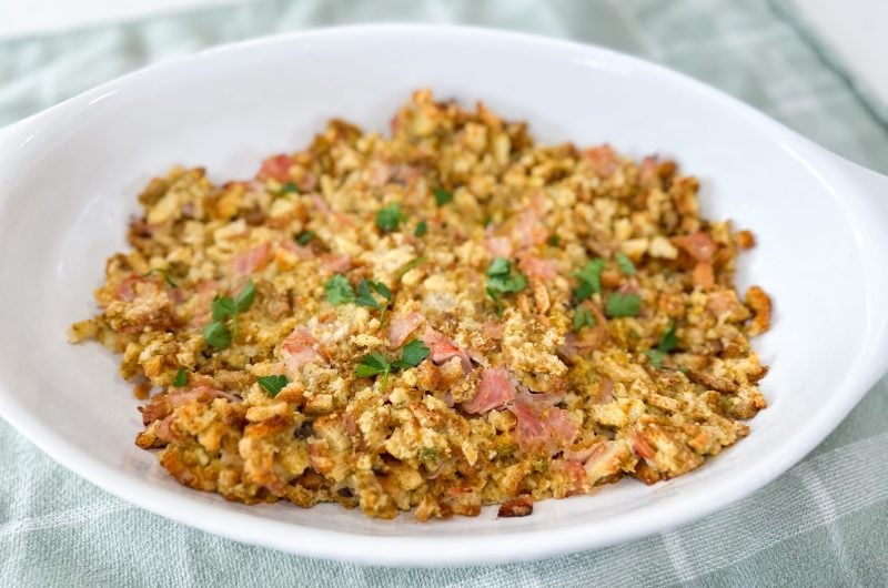 Ham and Stuffing Bake