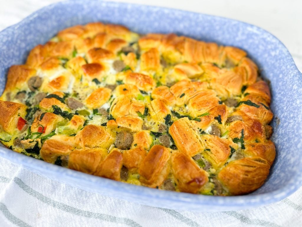 Sausage Biscuit Casserole - Julia Pacheco