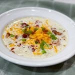 Slow cooker potato soup