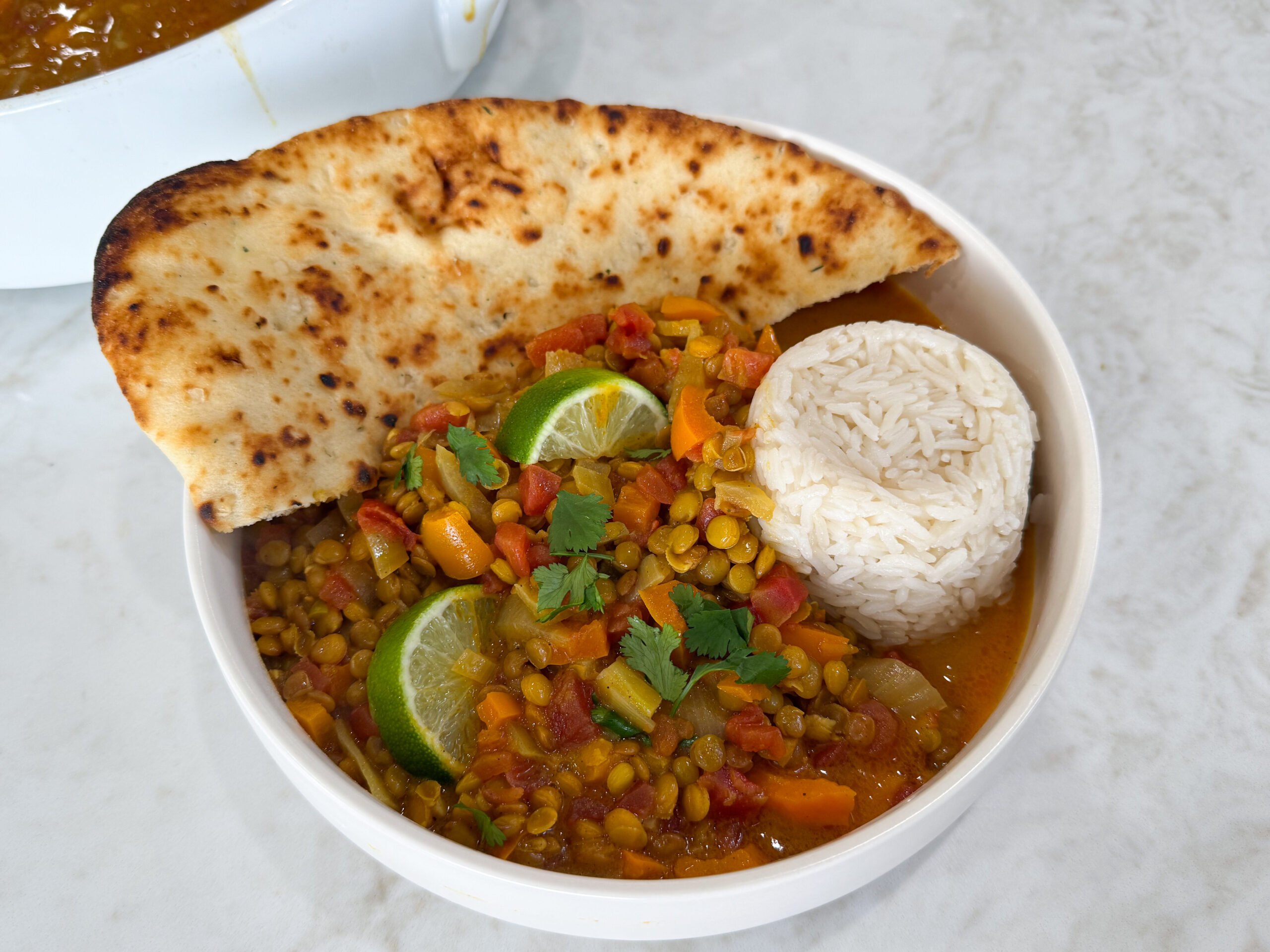 simple lentil curry