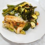 easy sheet pan tilapia