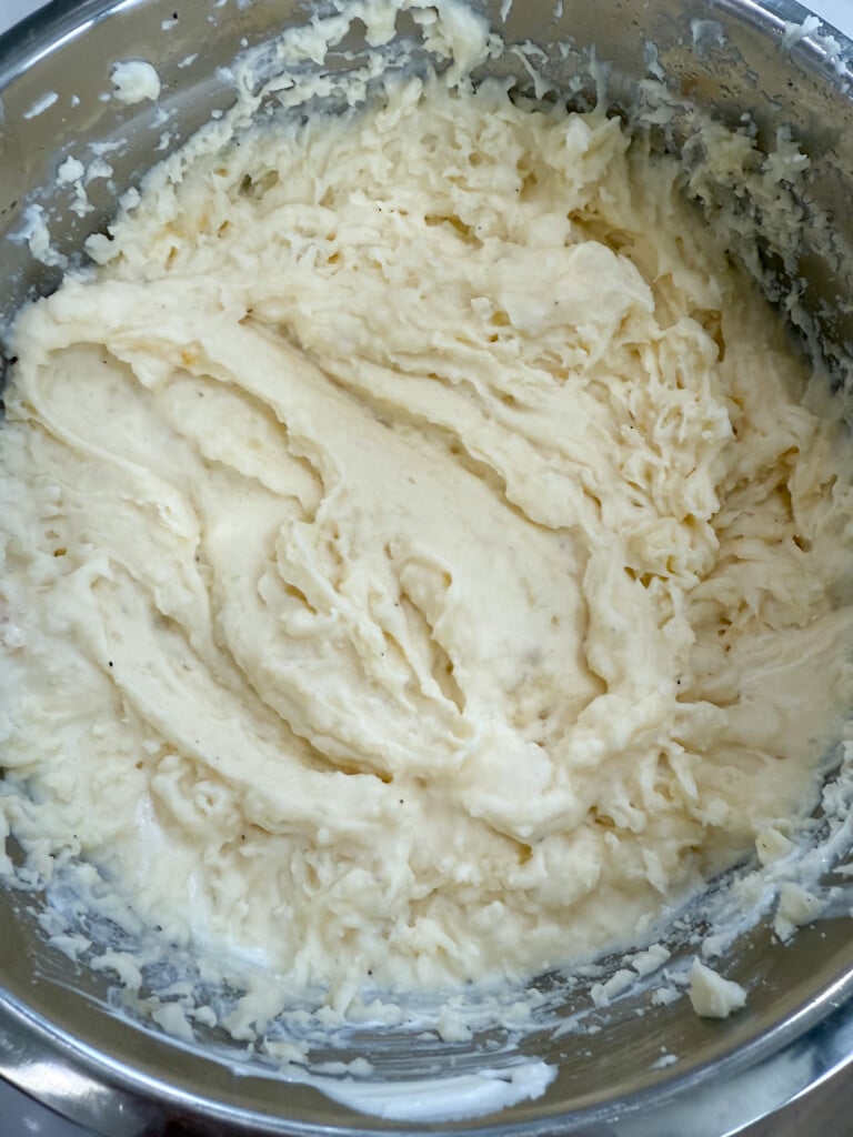 mashed to creamy potatoes