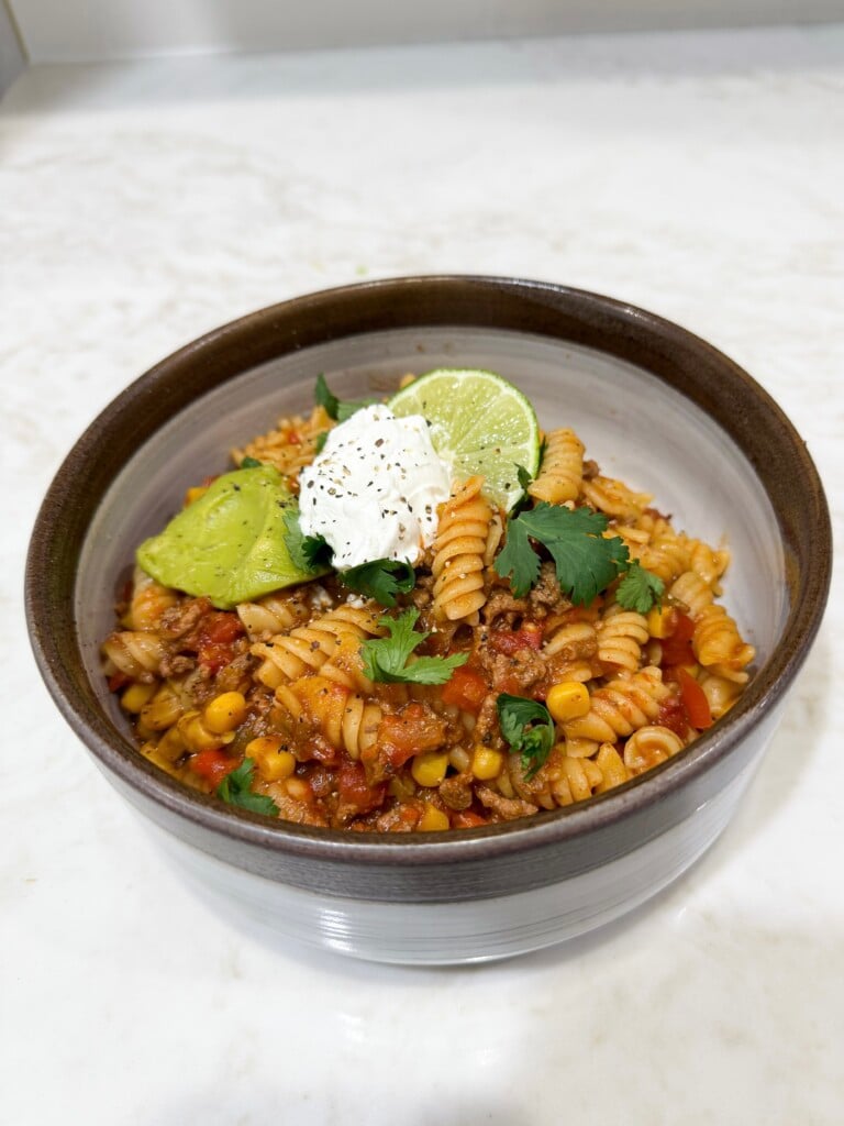 easy taco pasta recipe