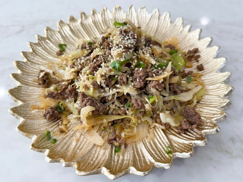 easy Egg roll in a bowl